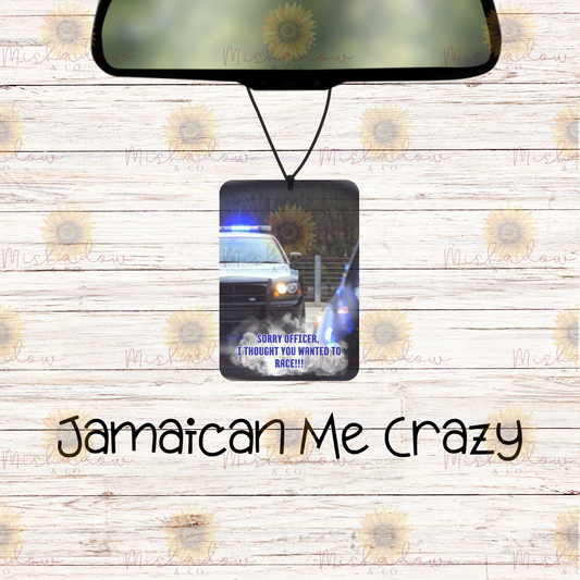 Car Freshie - JAMAICAN ME CRAZY